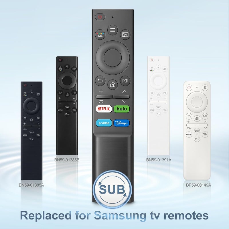 Angrox 【Pack of 2】 Universal Replacement Remote Control for Samsung TVs - Compatible with The Frame QLED OLED UHD 4K/8K Smart TVs & Monitor Series - Image 2